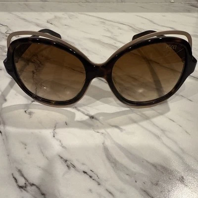 Gafas de sol Emilio Pucci EP56 52F marrón Habana mariposa marco 57-17-130 plástico Foto 1 de 4