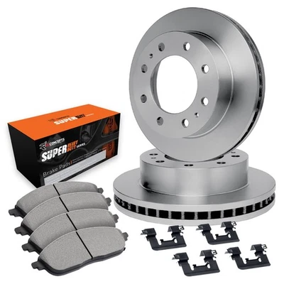 For Chevy Silverado 1500 HD Classic 07 Rear Brake Kit w Super Duty Pads - Image 1 of 3