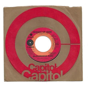 McGuinness Flint Friends Of Mine Capitol PROMO 45 1971 - Foto 1 di 1