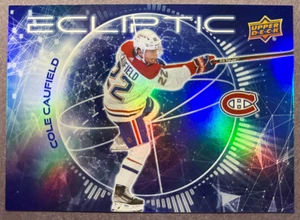 2023-24 Upper Deck Ecliptic #EC-9 Cole Caufield Montreal Canadiens - Picture 1 of 1