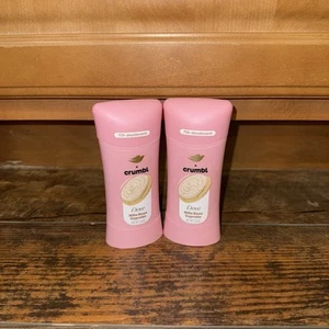 DOVE X CRUMBL DEODARANT NILLA BEAN CUPCAKE LOT OF 2 - SHIPS NOW - Picture 1 of 2