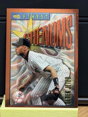 1996 Topps Finest - Derek Jeter #92 Color Foil - Image 1 of 2
