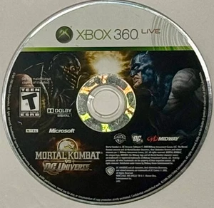 Mortal Kombat Vs DC Universe Microsoft Xbox 360 - Nur Disc - Bild 1 von 1