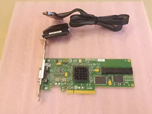 HP 416155-001 LSI Logic SAS3442E-HP 3Gb/s PCI-E SAS HBA Card - Picture 1 of 6