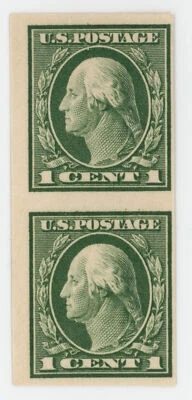 US Scott #408 Pair | Mint H | F/VF Fine/Very Fine - Image 1 of 2