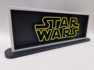 Star Wars - Framed 3D Shop Display Collection Sign Collectors Display  - Picture 1 of 5