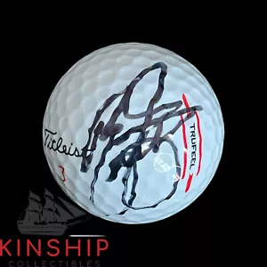 Rickie Fowler signed Waste Management Logo Golf Ball JSA COA Masters Auto A3654 - Picture 1 of 1