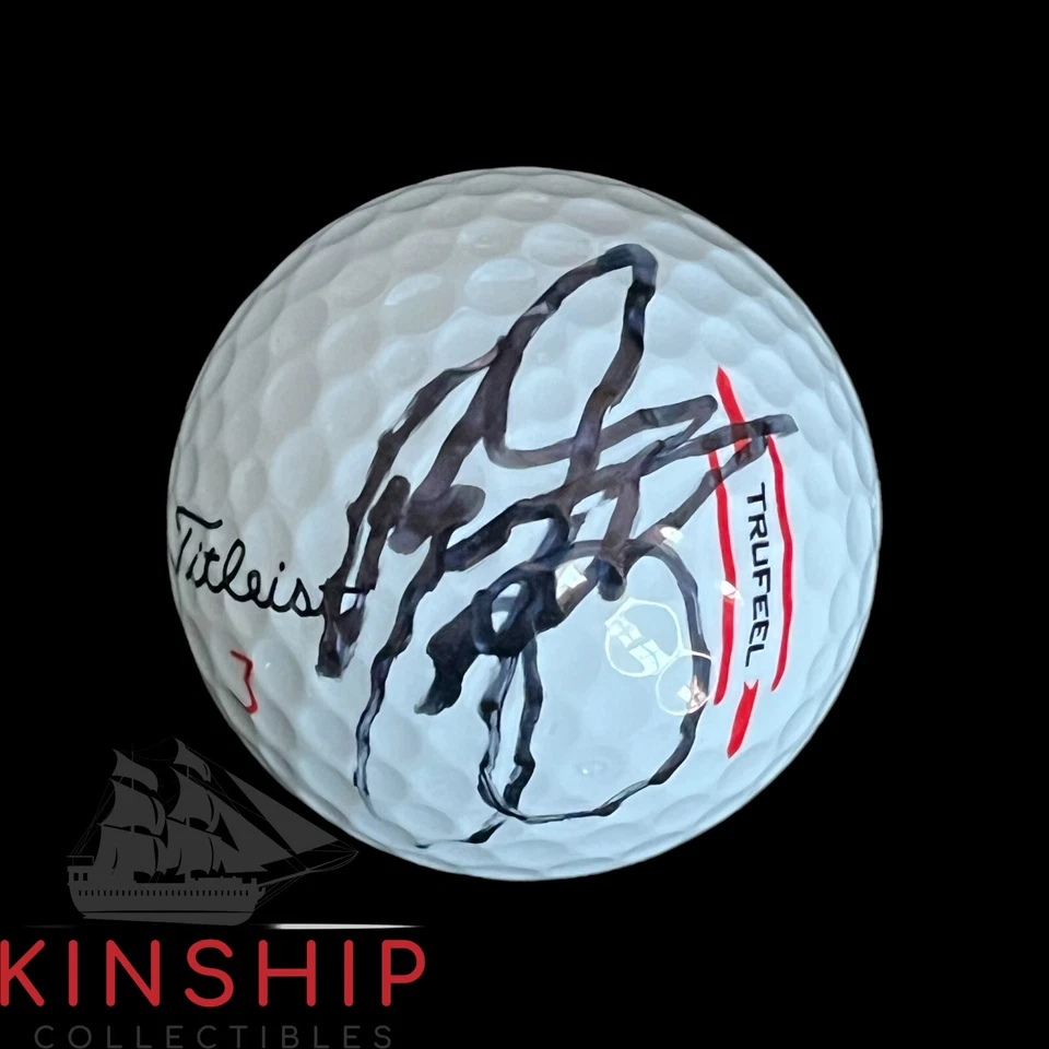 Rickie Fowler signed Waste Management Logo Golf Ball JSA COA Masters Auto A3654 - Image 1 of 1