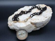 Hair Jewellery Peaky Blinders Chatelaine Victorian Horse Hair Pocket Watch Chain