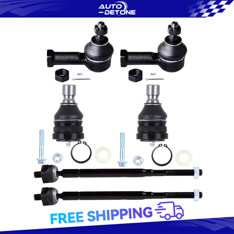 6X Front Tie Rod Ends Lower Ball Joint For Mitsubishi Eclipse Chrysler Sebring Foto 1 de 4