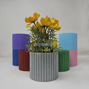 Lebendiger lockiger Wurly umweltfreundlicher Pflanzkübel für den Innenbereich - anpassbare Größen & - Bild 1 von 10