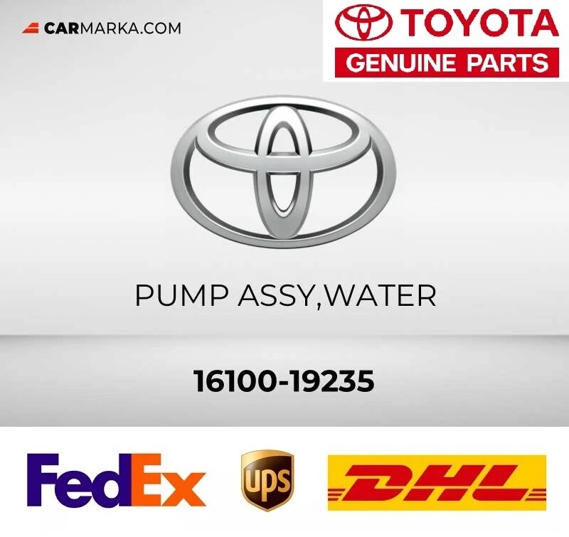 16100-19235 GENUINA TOYOTA LAND CRUISER BOMBA CONJUNTO AGUA 1610019235 Foto 1 de 1