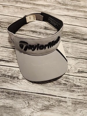 TAYLORMADE GOLF VISOR SLDR TOUR PREFERRED White GRAY ONE SIZE - Image 1 of 4