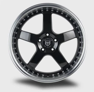 GWG NS8 19 inch Gloss Black Machined Rim fits DODGE CALIBER R/T 2007 - 2012 - Picture 1 of 5