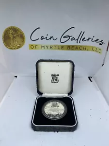 1987 Bermuda Commemorative Crown Silver Dollar - Picture 1 of 8