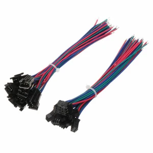 10 Satz JST 15cm SM 3Pin 22 AWG Adapterkabel Stecker männlich + weiblich 2.54mm - Bild 1 von 6