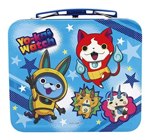Yo-Kai Watch Mini Tin Lunch Box with Included Mini Memo / Note Pad Cover