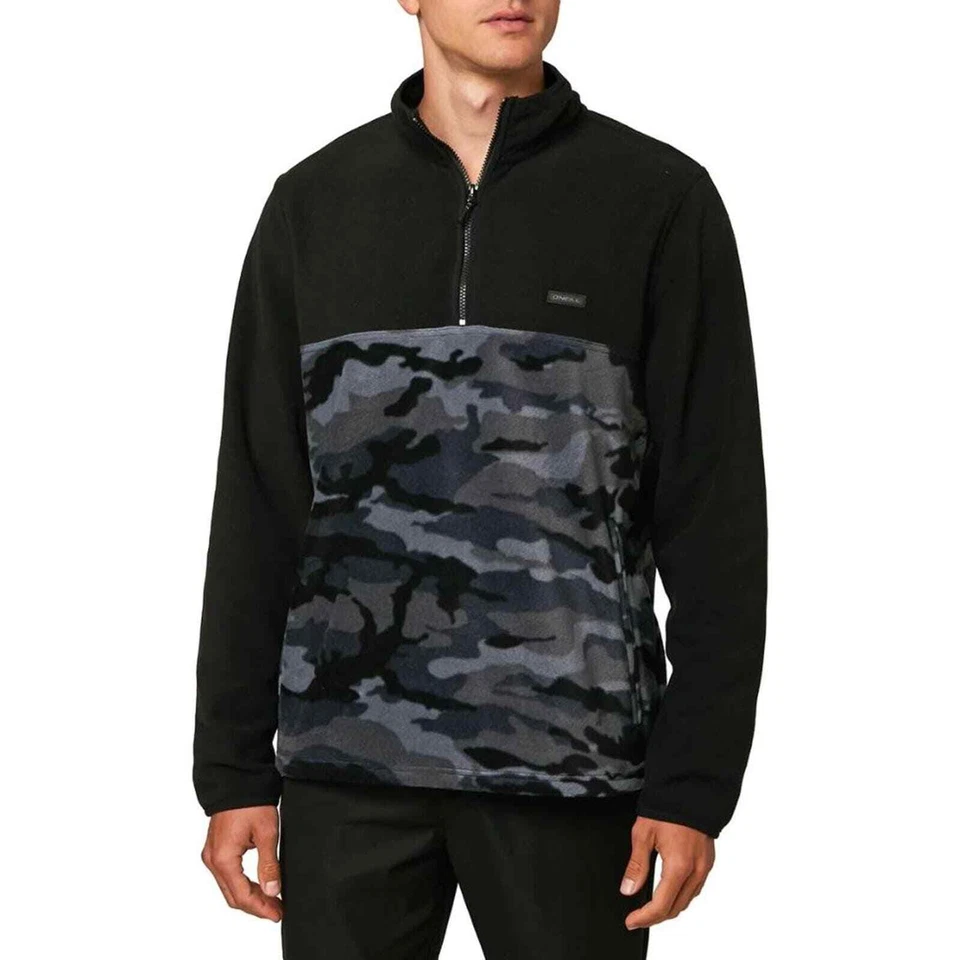 Pullover Oneill TRVLR Conway Superfleece negro camuflaje para hombre talla extra grande - XL Foto 1 de 4