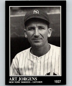Art Jorgens 1991 Conlon Collection #78 Yankees ID:32639