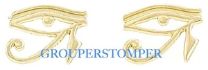 Pendientes Ojo de Ra Nuevos Post Estilo Egipcio Positivo Espíritu de Protección Horus - Imagen 1 de 7