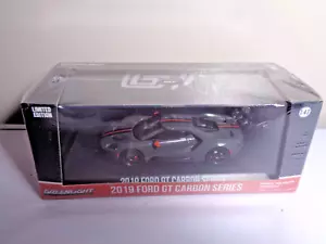 GREENLIGHT 86160 2019 FORD GT CARBON ORANGE AND GREY BLACK Scale 1:43 - Picture 1 of 1