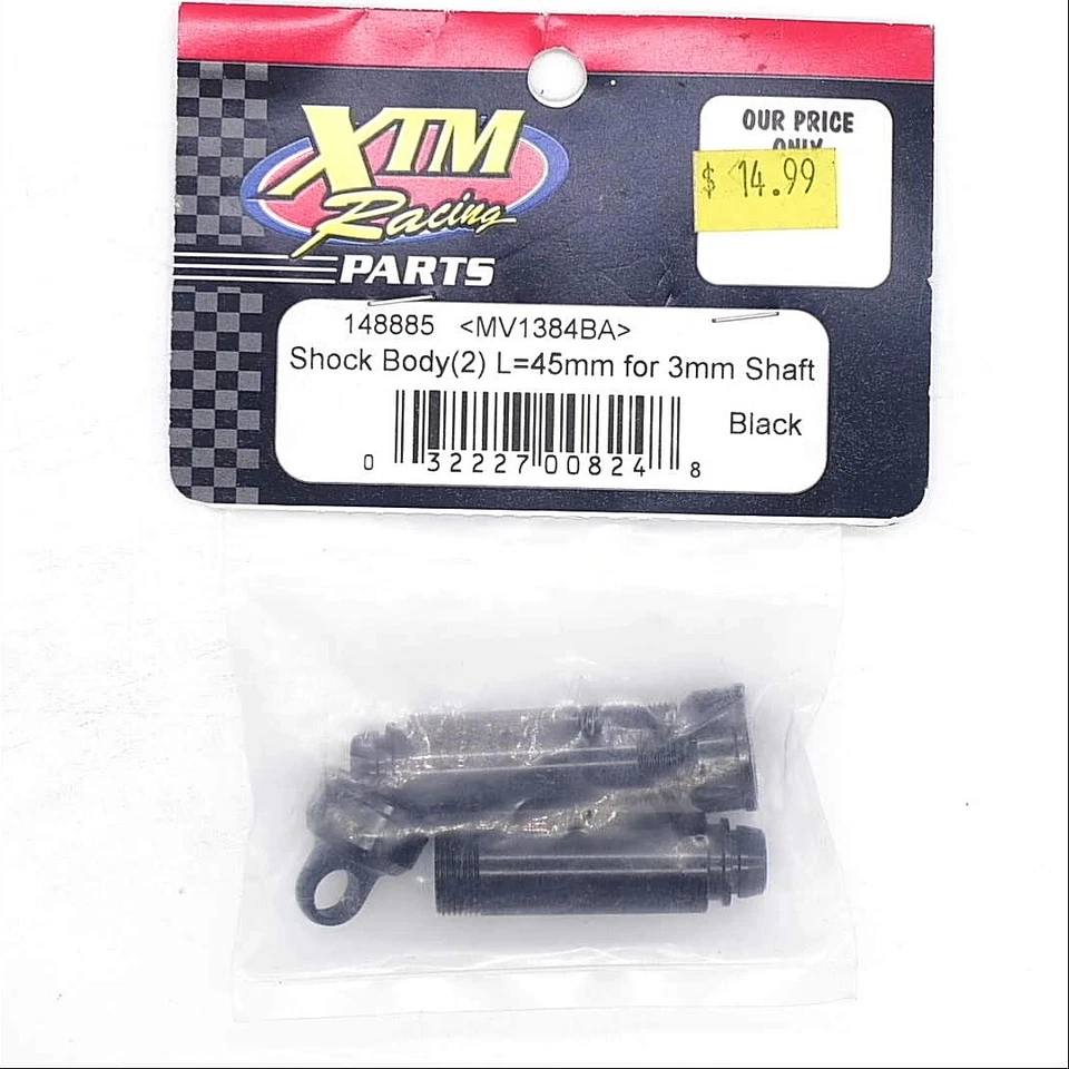 XTM Shock Body Front & Cap 45mm 3.0Mm shaft 148885 - Image 1 of 1