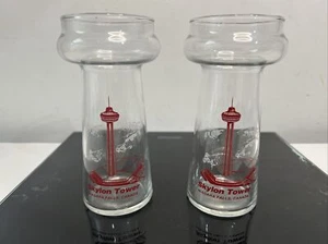 Vintage Niagarafälle SKYLON TOWER Trinkglas Trinkbecher 2er Set Kanada - Bild 1 von 6