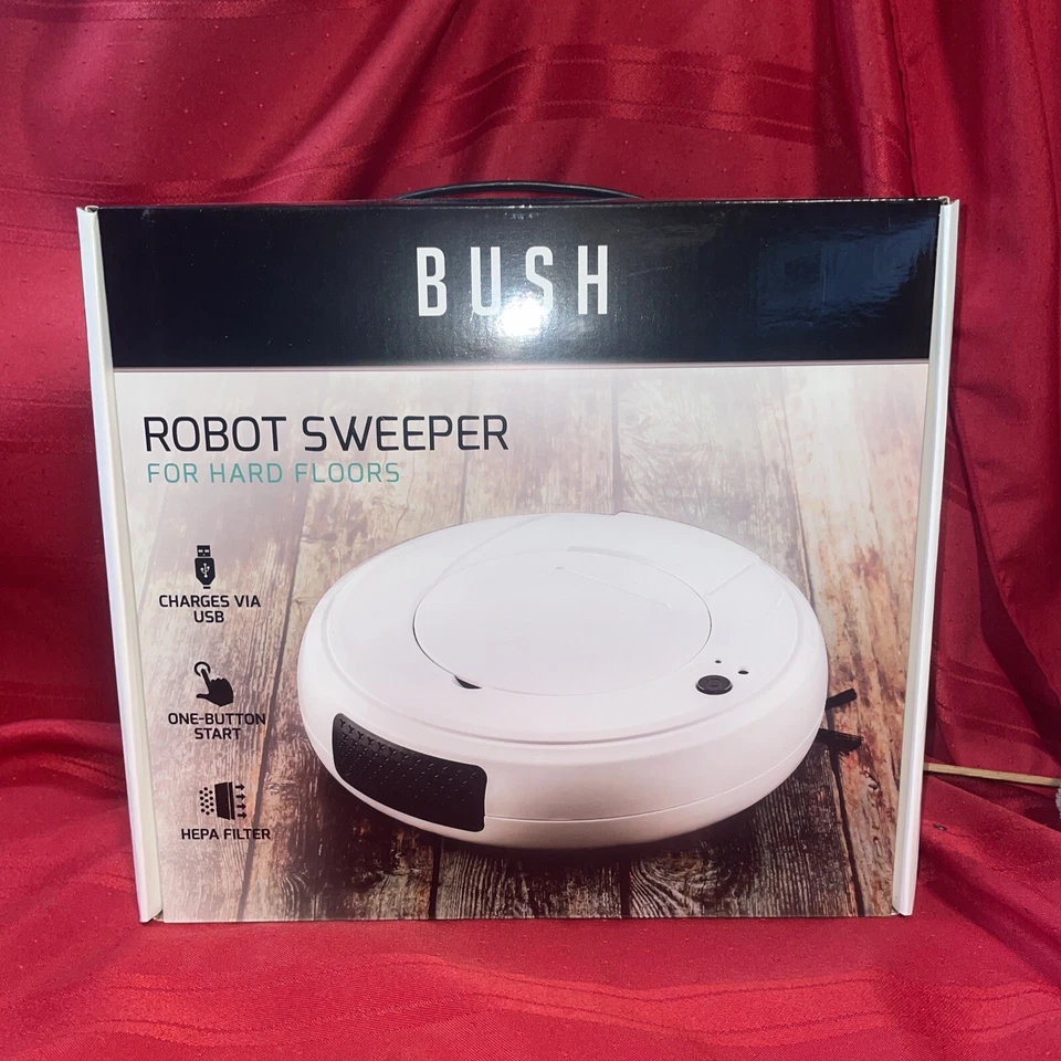 Bush Robot Sweeper For Hard Floors *new In Box - Image 1 of 4