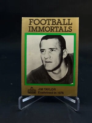 1985-88 Football Immortals Jim Taylor Card #113 - Image 1 of 2