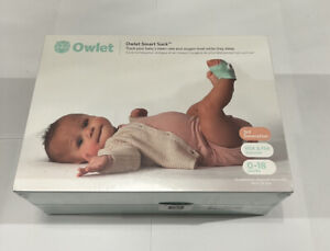 Owlet Smart Sock 3 Wearable Baby Monitor - Tracks Heart Rate & Oxygen for safety
