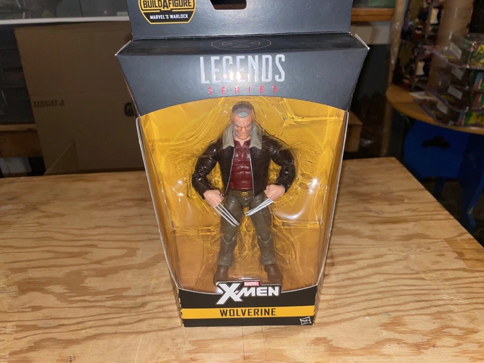 Hasbro 2016 Marvel Legends X-men Old Man Wolverine Figure Warlock BAF Wave NISB