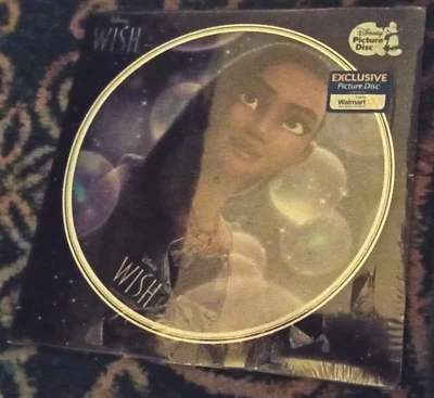 Walt Disney's WISH 2023 PICTURE DISC LP D004349201 Still Sealed - Image 1 of 2