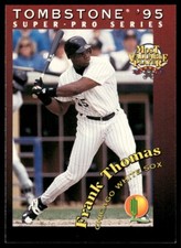 1995 Tombstone Pizza Super-Pro Series Frank Thomas Chicago White Sox #1