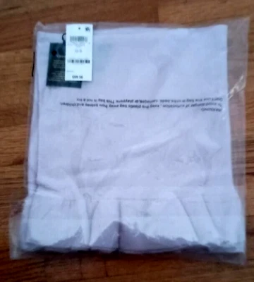 Bufanda silenciadora Charter Club 100 % cachemir lila con volantes ultra suave 66" x 12" Foto 1 de 2