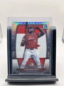 2023 Bowman Chrome Abraham Toro WBC Canada Refractor /499 #WBC-8 - Picture 1 of 2
