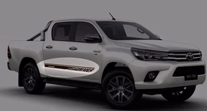 Calcomanías adhesivas rayas laterales TRD HILUX para camioneta Toyota hilux 2016 - Imagen 1 de 3