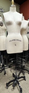 Dress Form Size 8 Missy  Made in USA dressmaker's dummy mannequin - Picture 1 of 8