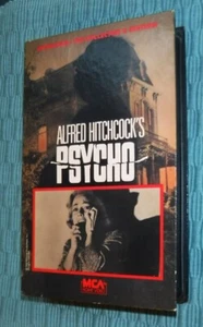 Alfred Hitchcock’s Psycho Hitchcock VHS Tape 1987 MCA Collectors Edition - Picture 1 of 3