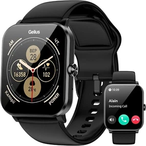 Smart Watch (Answer/Make Call) Bluetooth Fitness Tracker Heart Rate Blood Oxygen - Picture 1 of 7