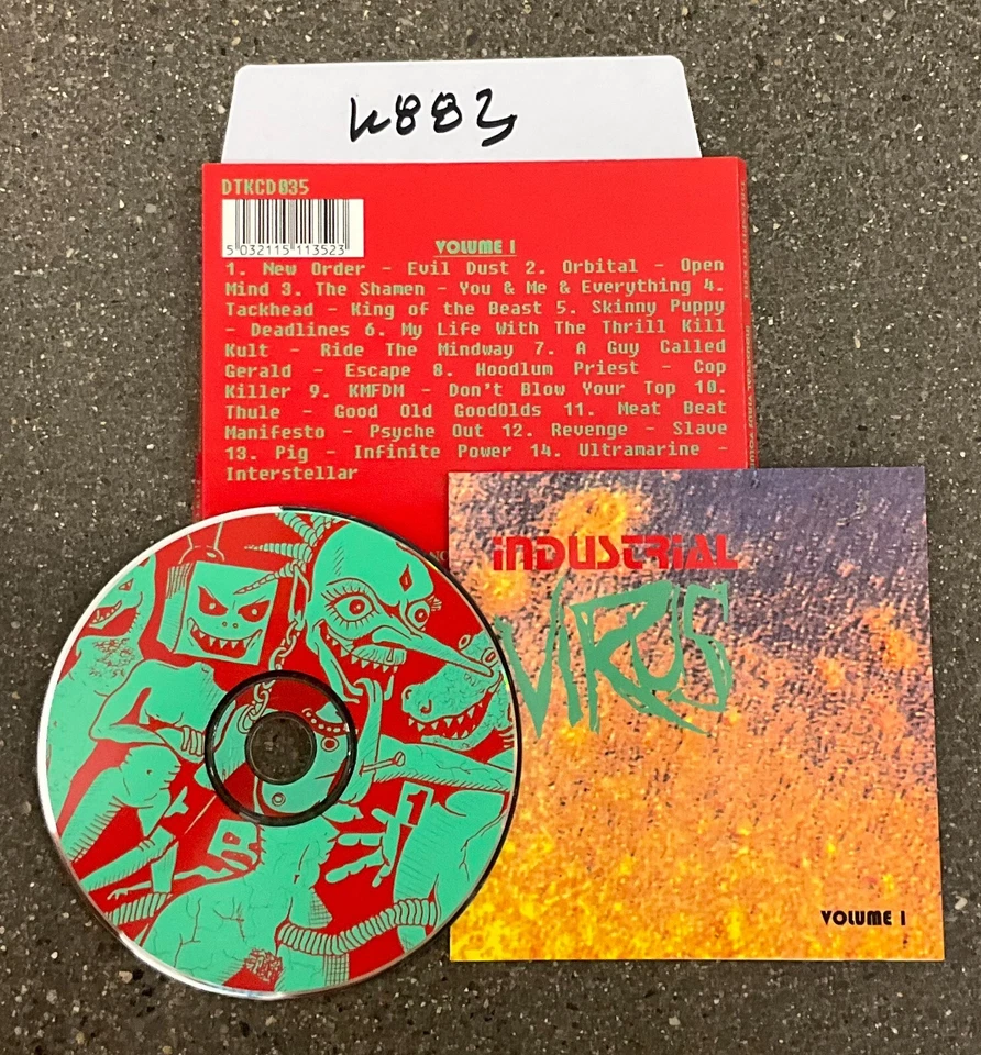 Dressed To Kill: Industrial Virus Vol.  (CD 1997) CD No Case No Tracking #K883 Foto 1 de 1