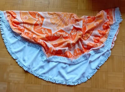 Strandlaken, rund, Durchmesser ca. 150 cm - Bild 1 von 2
