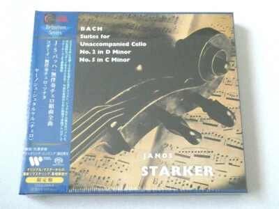 Janos Starker J.S. Bach Cello Suites No.1-6 2SACD Hybrid TOWER RECORDS JAPAN - Bild 1 von 2