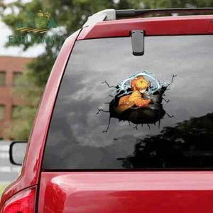 EARLFAMILY 5.1" Cool Zenitsu Tear Camper Car Sticker Window Anime Decal Decor - Picture 1 of 20