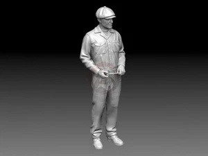 Cix Models 1/24 75 mm meccanico #2 con supporto berretto con chiave inglese CIXMBIG24011 - Foto 1 di 1