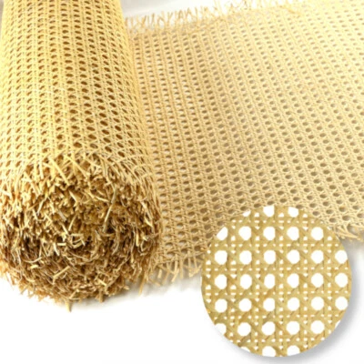 60cm Width Natural Cane sheet Webbing Rattan Material 10-500cm FREE 24H POST - Image 1 of 4
