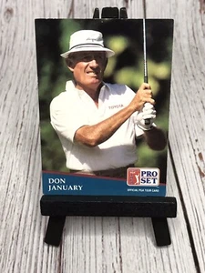 1991 Pro Set #204 DON JANUARY PGA Tour Card - Picture 1 of 4