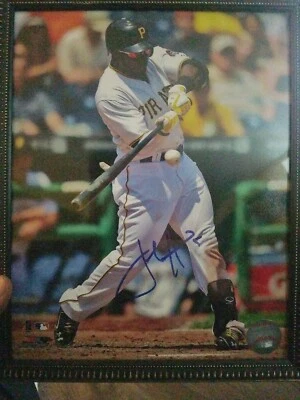 Signed  8x10 JOSH HARRISON Pittsburgh Pirates Autographed photo  - Image 1 of 2