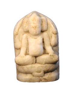 18-19thc Hindu marble temple statue of Brahma - Picture 1 of 2