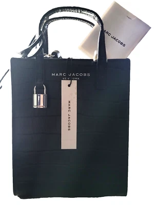 Bolso de Mano Marc Jacobs Micro Croc Cuero Repujado, Bandolera, Cartera - NUEVO CON ETIQUETAS Foto 1 de 4