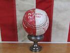 Vintage 1961 Philadelphia Phillies Baseball Painted Tony Gonzalez Trophy Ball